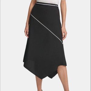 XL DKNY asymmetrical midi skirt